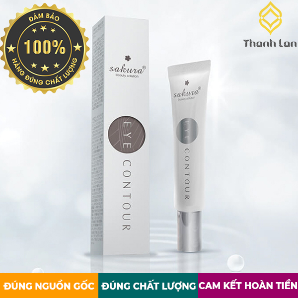Serum dưỡng da xóa mờ vết nhăn giảm quẩng thâm bọng mắt Sakura Eye Contour Serum 15ml