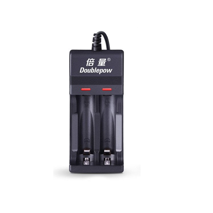 Bộ sạc pin aa, aaa dp-uk22 doublepow kiểu sạc usb sạc 2 pin aa hoặc aaa cùng lúc