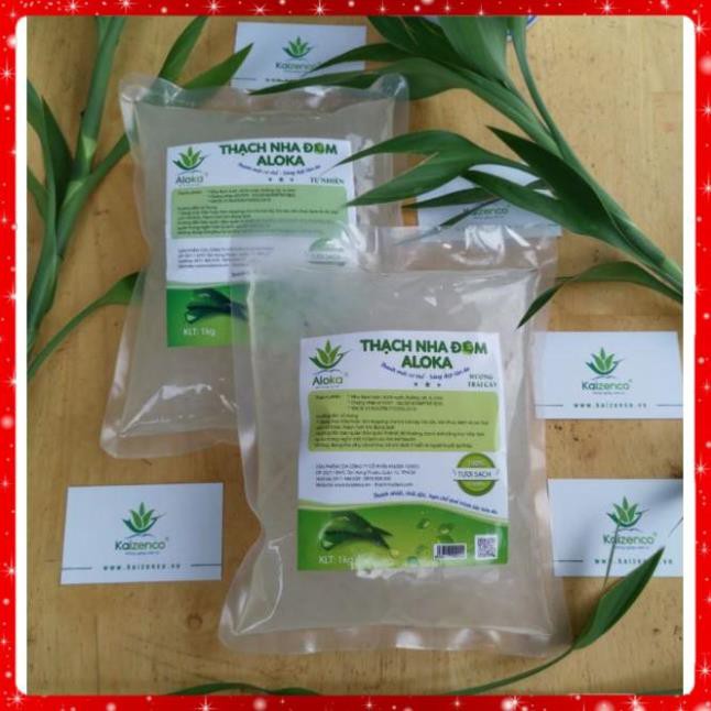 Thạch nha đam hương trái cây Aloka nhỏ 1kg