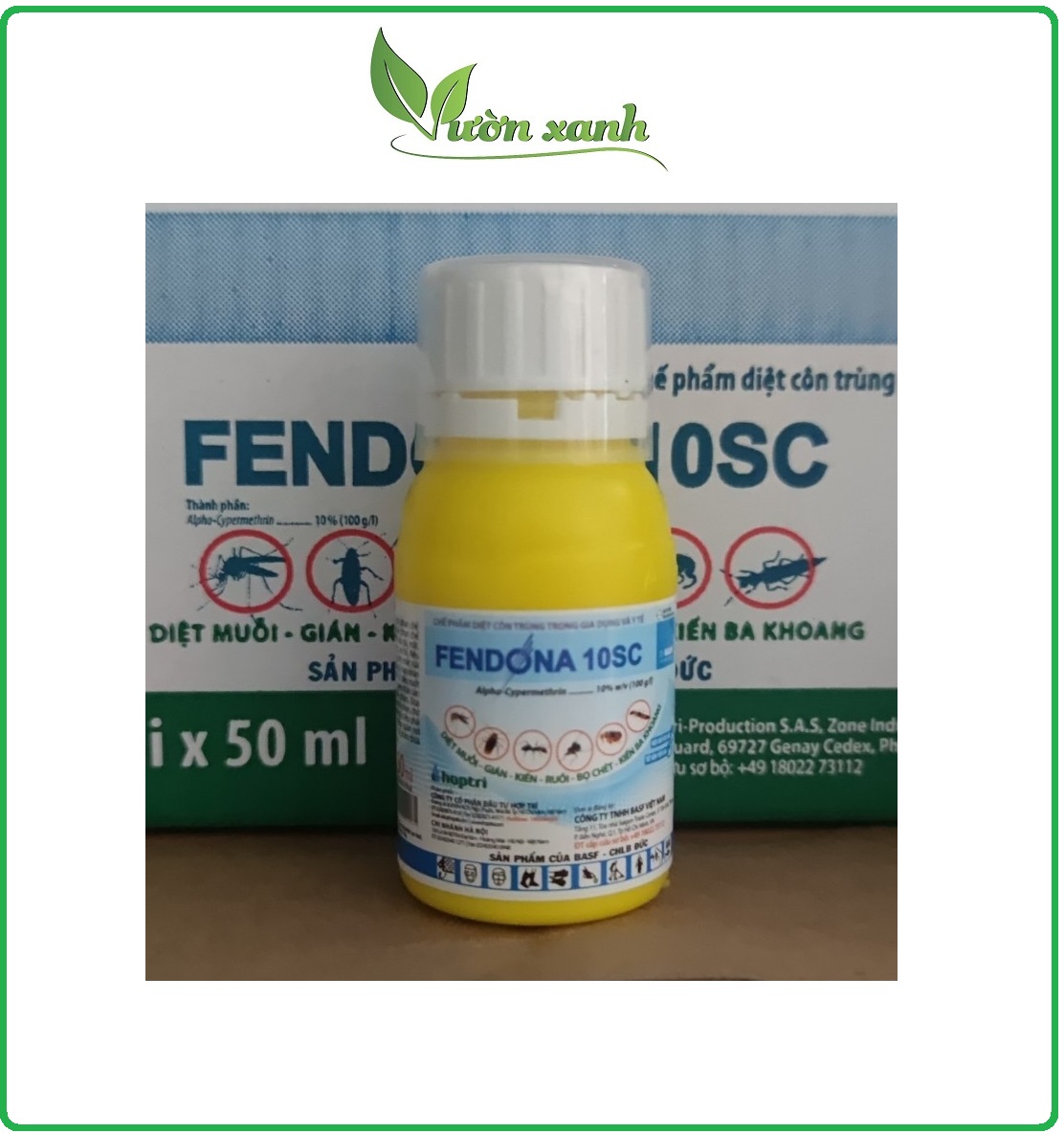 FENDONA 10SC- diệt muỗi thương hiệu Đức 50ml, hiệu quả kéo dài