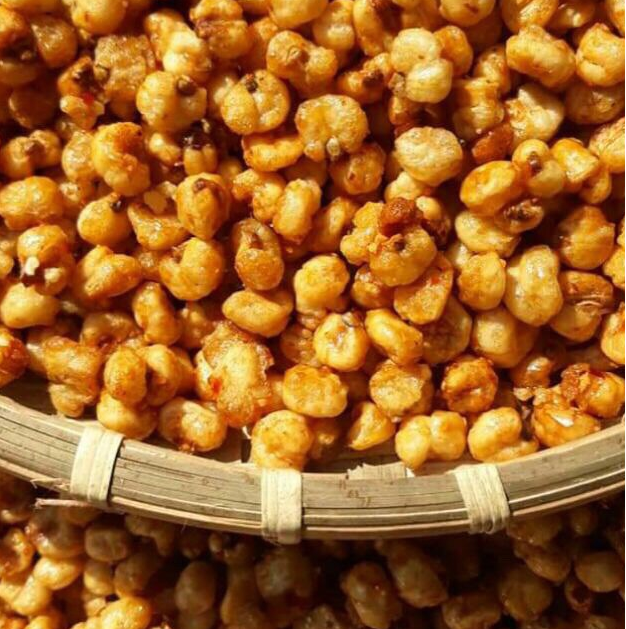 [HŨ 400G] BẮP NẾP SẤY TỎI ỚT LOẠI GIÒN