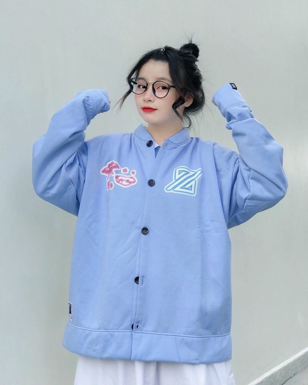 Áo khoác cardigan, sweater, jacket fool's game uncover unisex form rộng nữ nam tp95