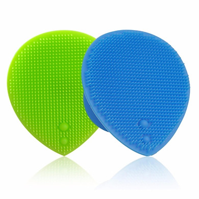 Dụng cụ rửa mặt và massage silicon mềm dẻo Suri