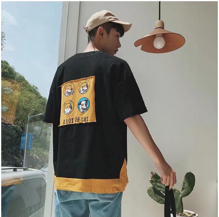 Áo phông nam hot trend 2019 dáng rộng unisex cotton cao cấp nhập crazy dog AP205