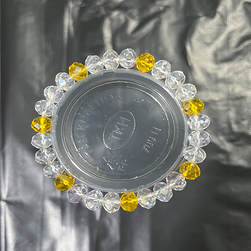 Vòng tay chuỗi đá pha lê 8li mix màu - 3.1