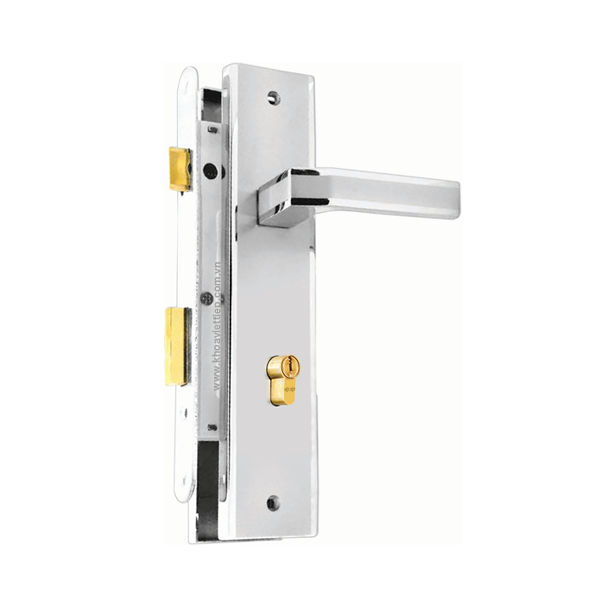 Bộ ổ khóa cửa sviệt tiệp tay gạt 04911 hợp kim kza3 cao cấp