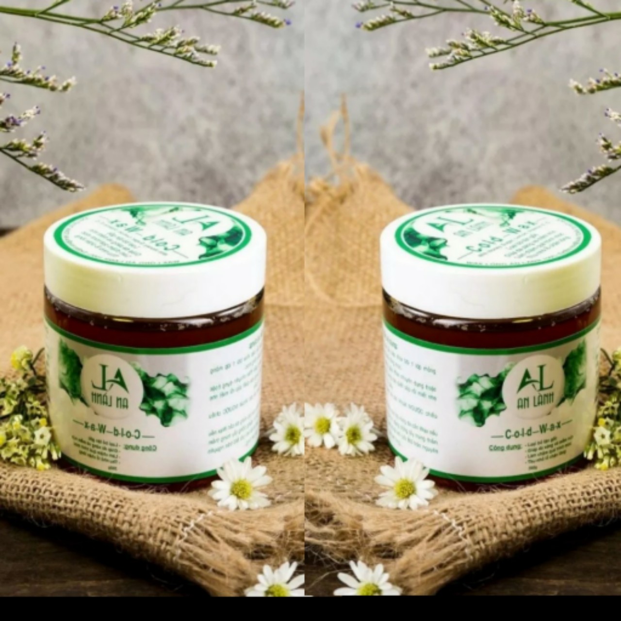 2 hộp wax lông an lành, tặng 2 mặt nạ bnbg hàn quốc