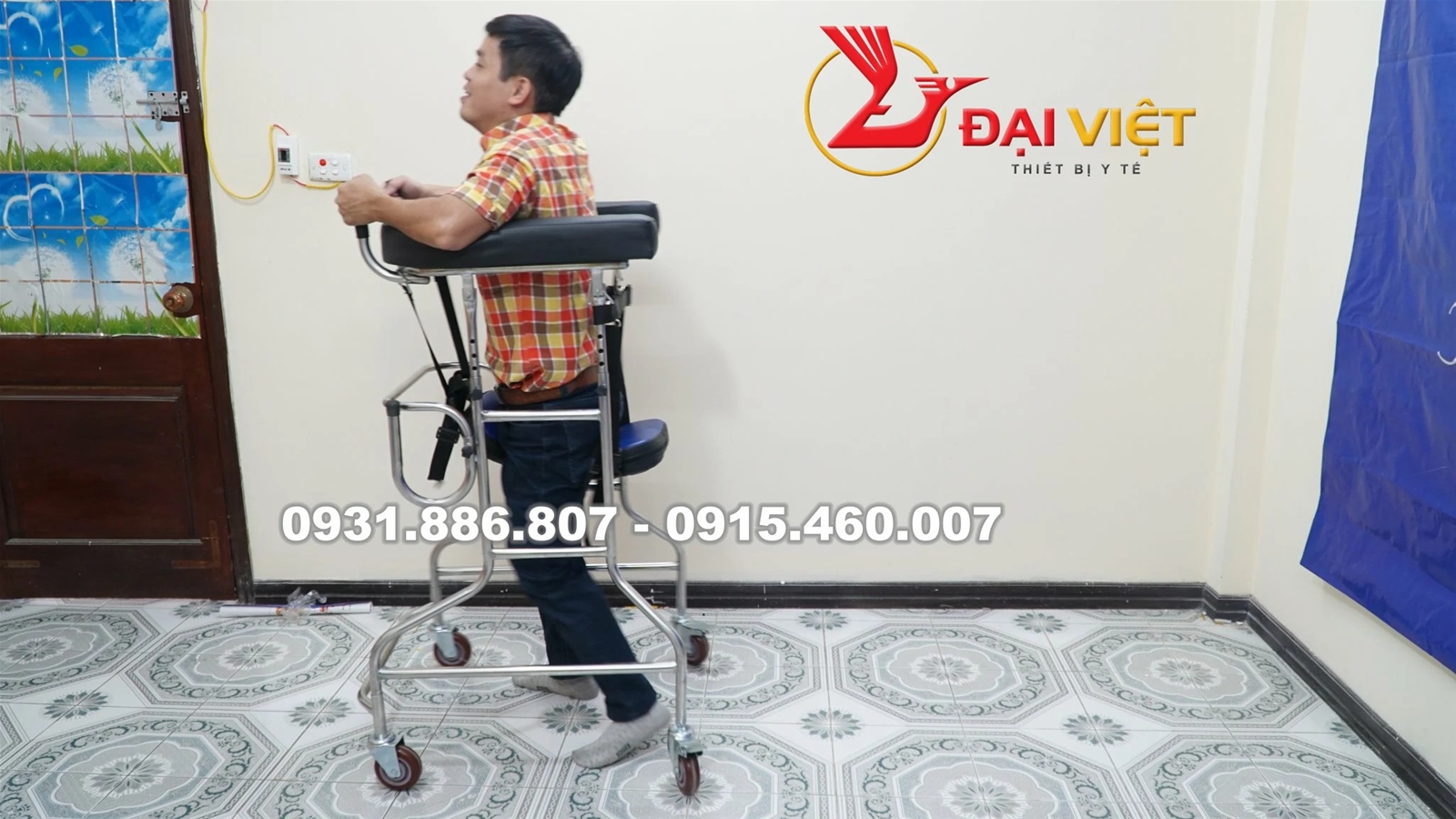 Khung tập đi cho người tai biến