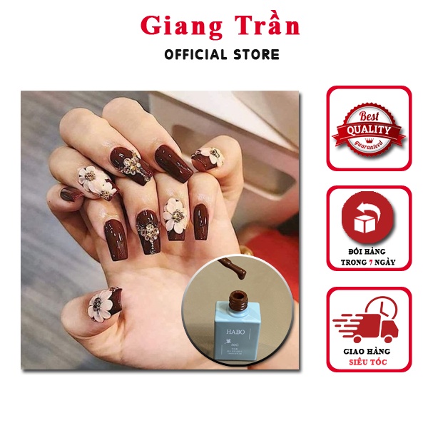 Sơn gel Nâu Nhật màu đẹp sang chảnh vạn người mê
