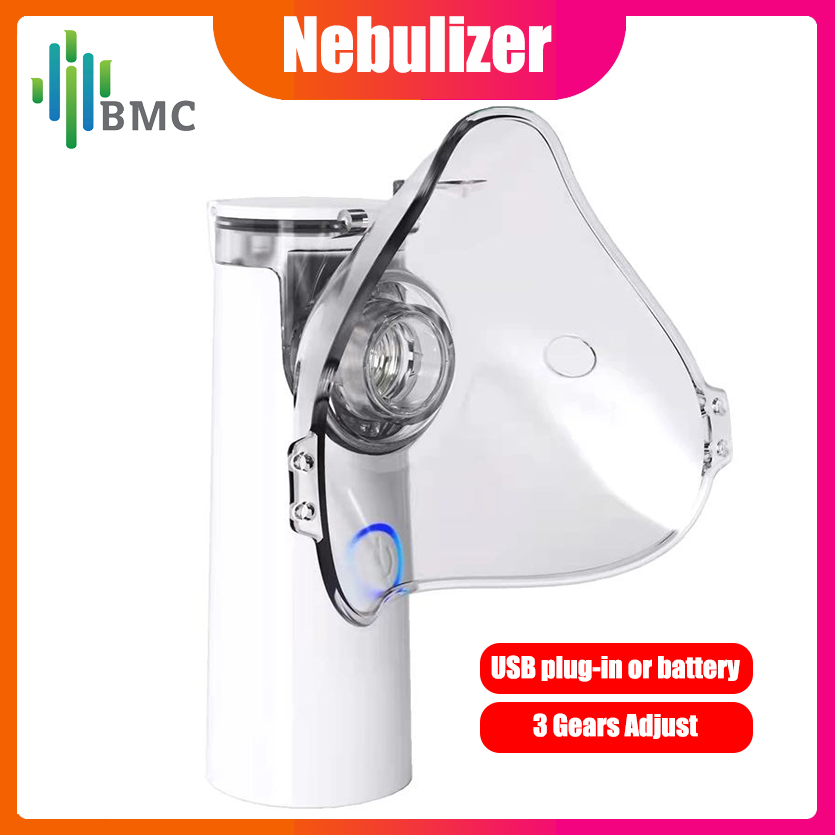 Máy xông mũi họng cầm tay mesh nebulizer máy xông mũi họng điện dung cầm tay, máy xông khí dung công nghệ nhật bản