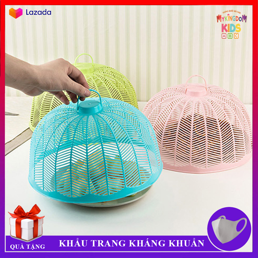 Set 3 Lồng Bàn Bé Xíu - Siêu Bền - Nhỏ Gọn - Bảo Quản Từng Bát, Đĩa Thức Ăn Khỏi Bụi Bẩn, Côn Trùng - An Toàn Sức Khỏe Cho Gia Đình