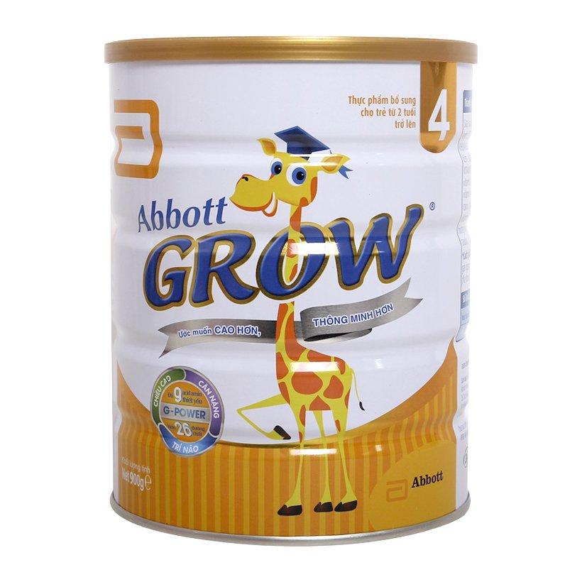 Sữa bột abbott grow 4 900g