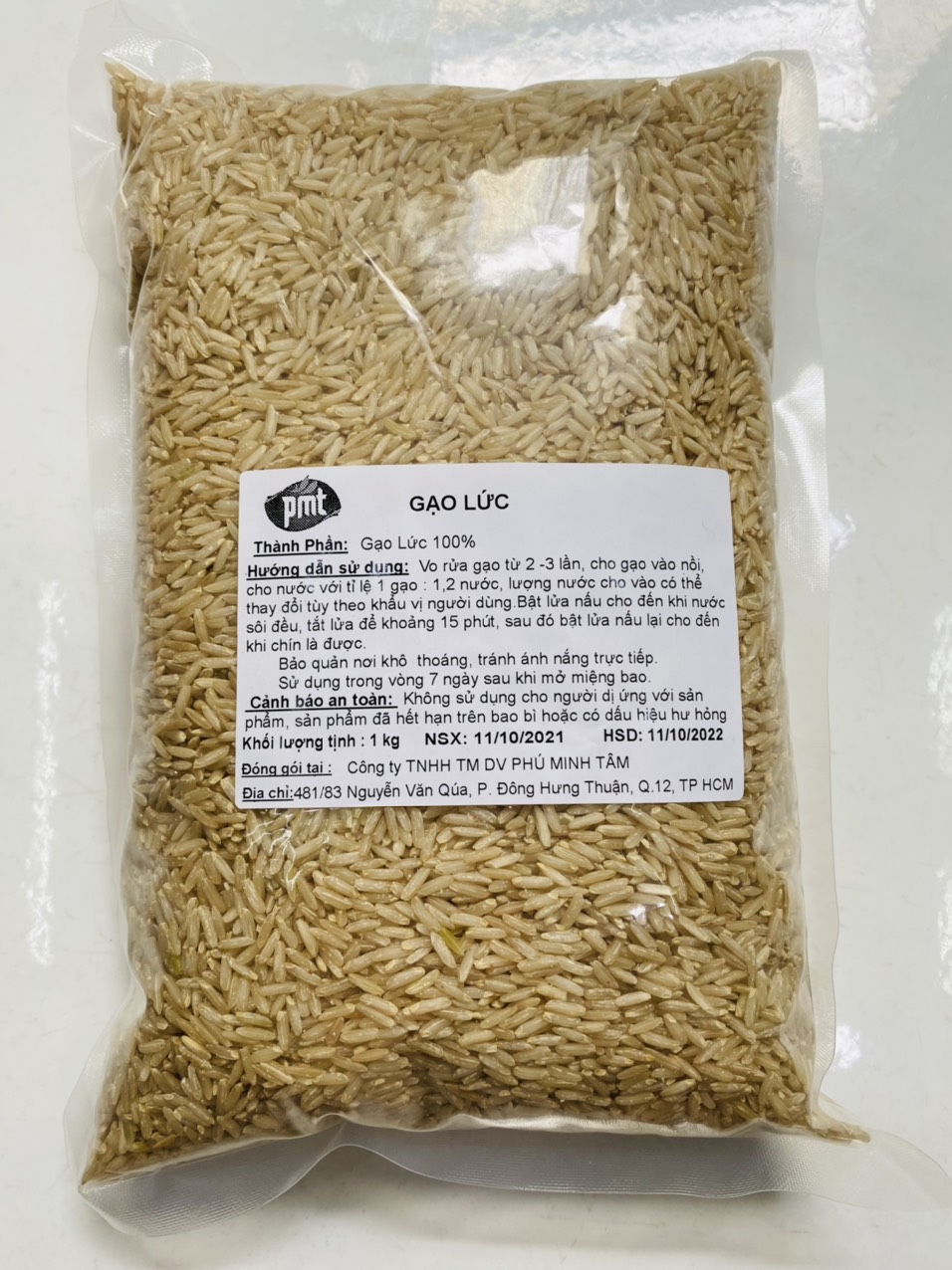 Gạo lức Phú Minh Tâm