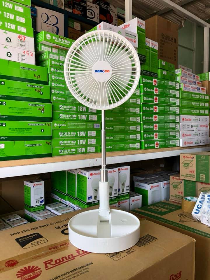Quạt sạc tích điện gấp gọn nff1617
