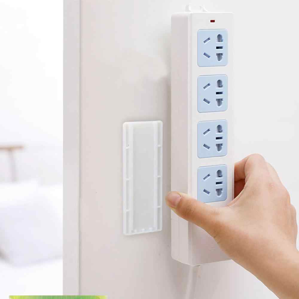 2 Miếng Dán Ổ Cắm Điện, Giá Đỡ Treo Tường Tiện Dụng, Móc Treo Đồ