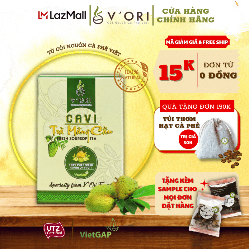 Trà mãng cầu thượng hạng organic 200gr