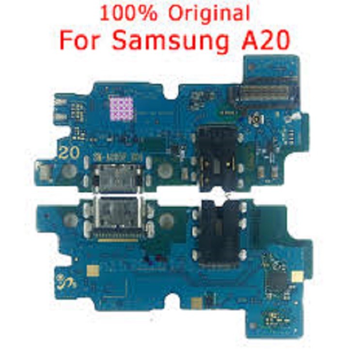 Cụm chân sạc cụm sạc samsung a20 a205 chính hãng