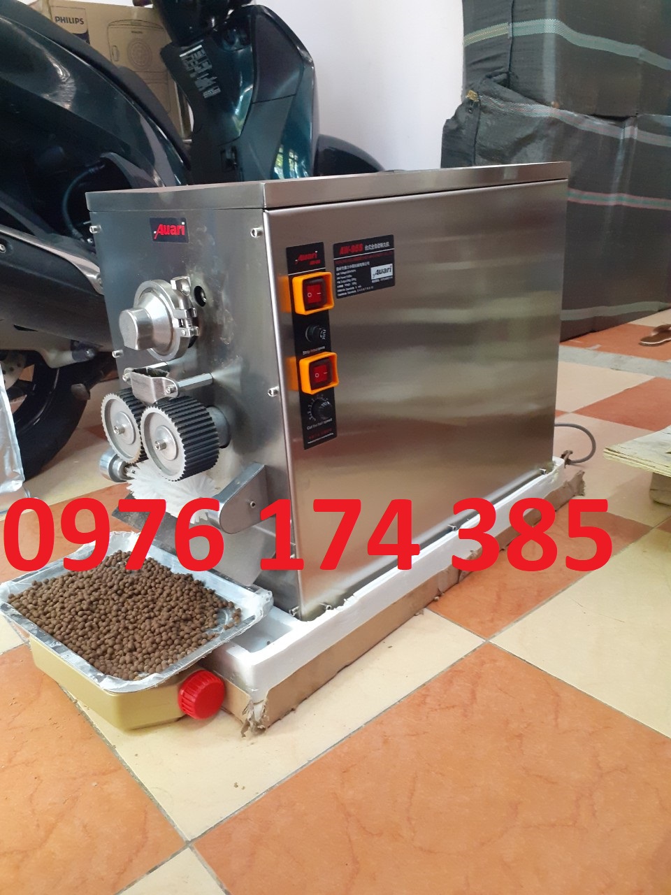 Máy vo viên hoàn tự động AW95S công suất lớn