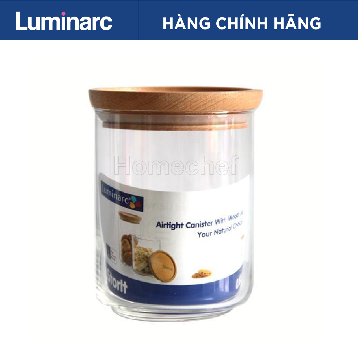Hũ thủy tinh luminarc storit 800ml - l0132