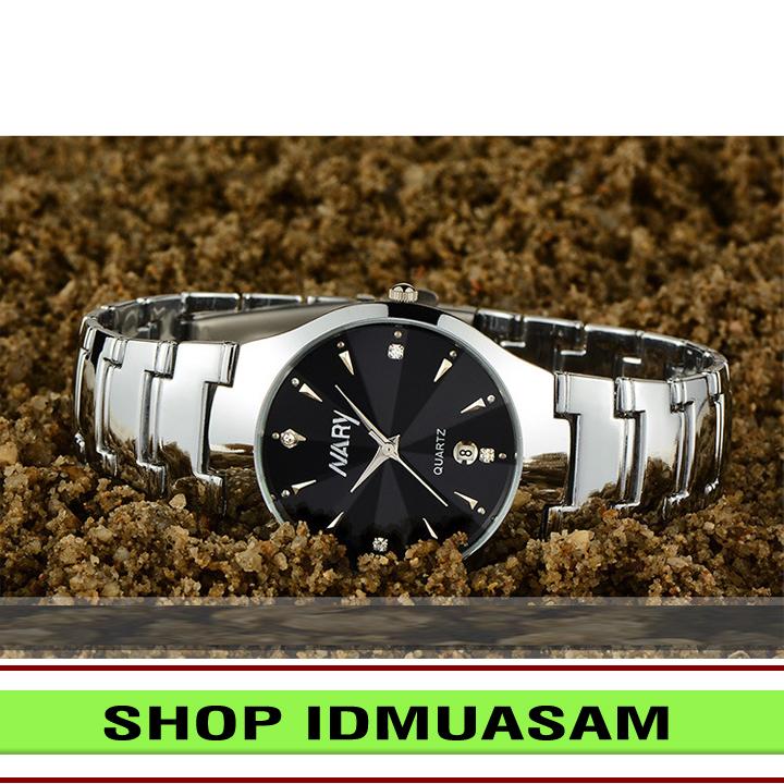 Đồng hồ nữ dây thép không gỉ cao cấp nary idmuasam 2562