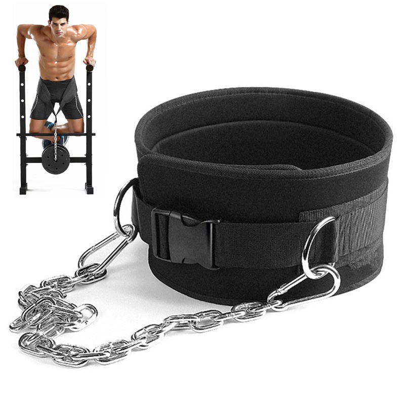 Đai Xích Treo Tạ Dip Belt Hỗ Trợ Tăng Trọng Lượng Squat
