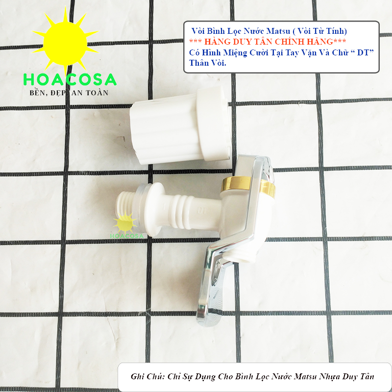 Vòi bình lọc nước matsu duy tân- hàng chính hãng, đồ gia dụng hoacosa.