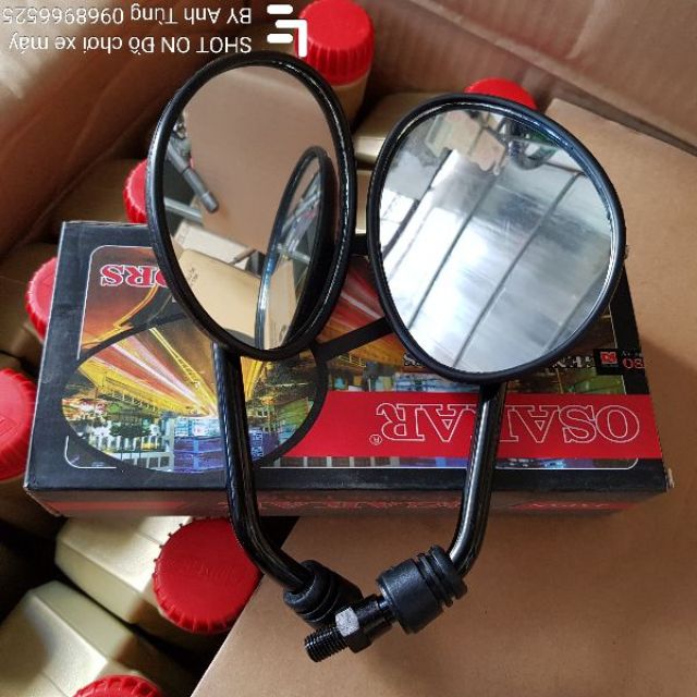 Gương tai mèo gương chiếu hậu xe máy gương lá osaka