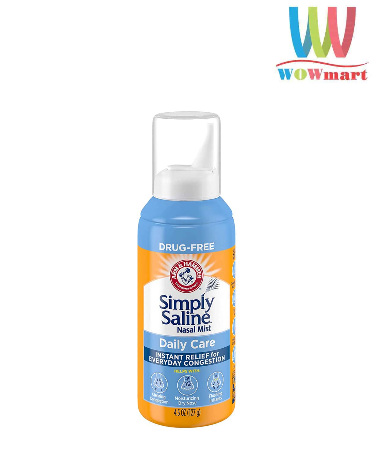 Xịt mũi dị ứng Simply Saline Nasal Mist Daily Care 127g -