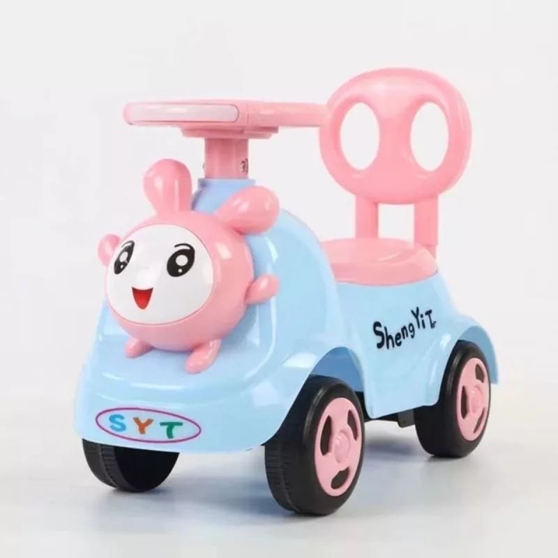 Xe chòi chân thỏ Mămmy xinh có đèn có nhạc dễ thương cho bé