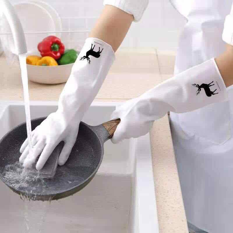 găng gang tay cao su hươu size M-30cm