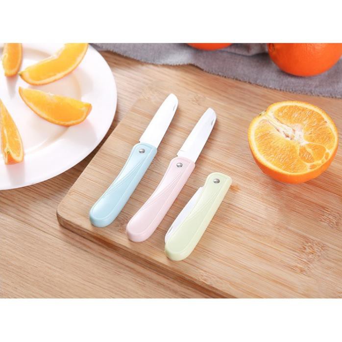 [HCM]Dao Gọt Trái Cây Mini Có Nắp Gập An Toàn A88