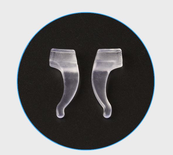 10 cặp móc cài tai silicon chống rơi kính