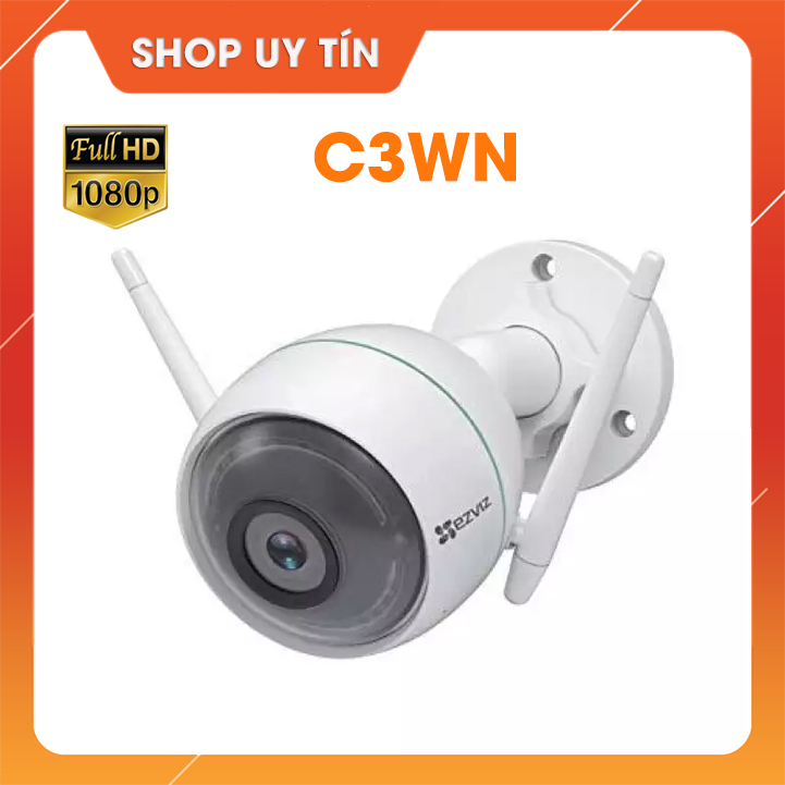 Camera IP wifi ngoài trời Ezviz Hikvision C3WN 2 Megapixel Tùy chọn thẻ nhớ 32GB 64GB