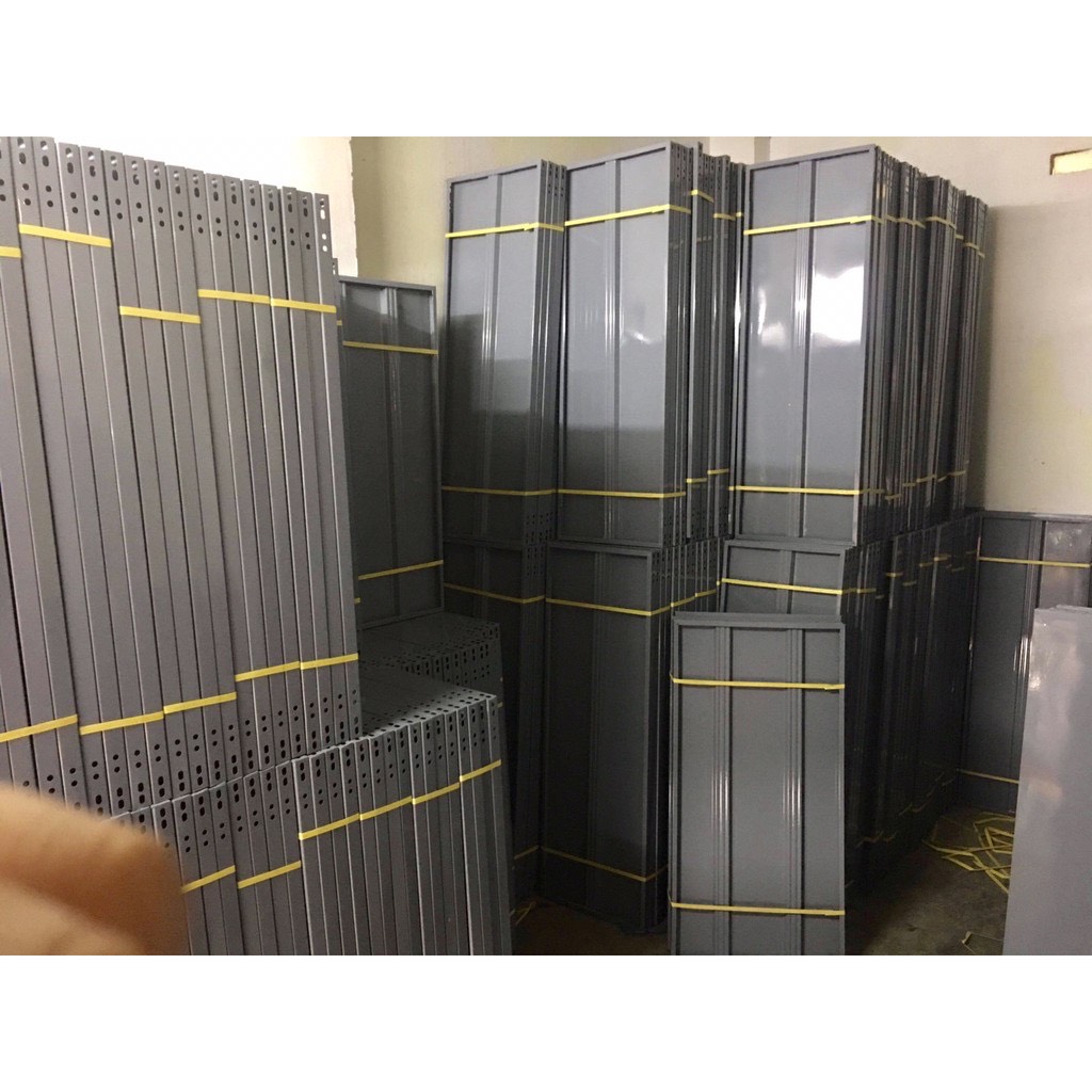 Mâm sàn lắp kệ sắt v lỗ: dài 1m2 x rộng 50cm