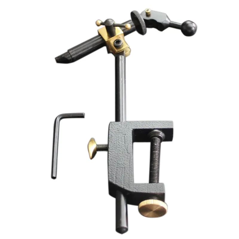 rotating fly tying vise