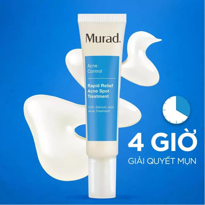 Gel Chấm Giảm Mụn Murad Rapid Relief Acne Spot Treatment 15Ml
