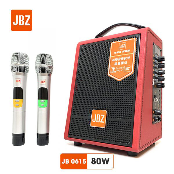 ( MỚI 2021 ) Loa Kéo Karaoke Công Suất Lớn,Loa Di Động J.b.z 0615,Loa Bluetooth,Nghe Nhạc Cực Hay,Hát Karaoke Cực Đỉnh, Chỉnh Bass,Đổi Giọng Nói Chống Rè,Công Nghệ Treble Đời Mới,Âm Thanh Cực Đỉnh,Thiết Kế Nhỏ Gọn Dễ Di Chuyển