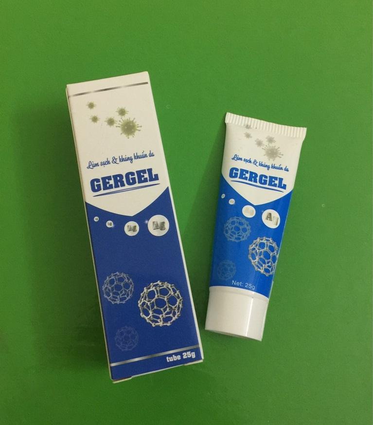 GERGEL 25G. VIÊM DA, LỞ LOÉT, MỤN NƯỚC, HERPES, THỦY ĐẬU, ZONA, SỞI...