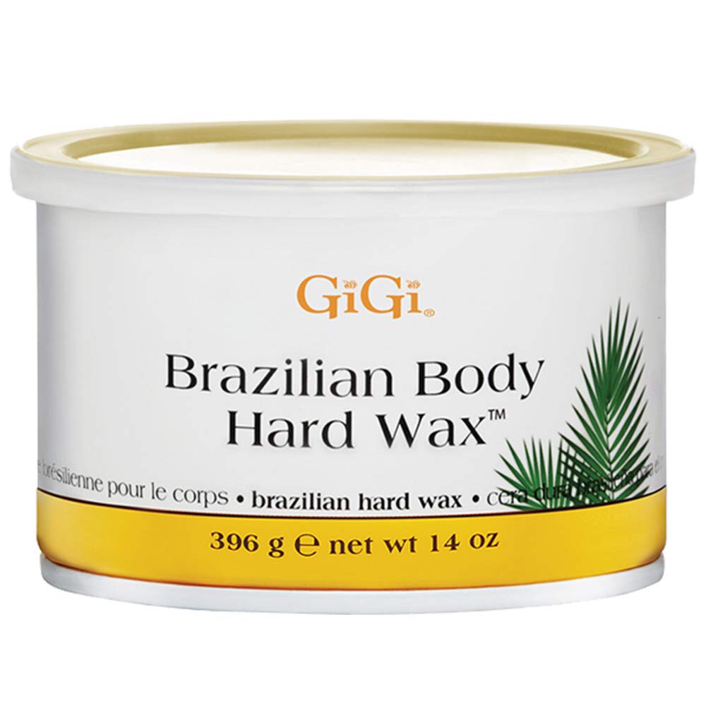 GiGi Brazilian Body Hard Wax for Sensitive Areas, 14 ounce/ Sáp wax GiGi Brazilian Body Hard Wax ( Không vải)