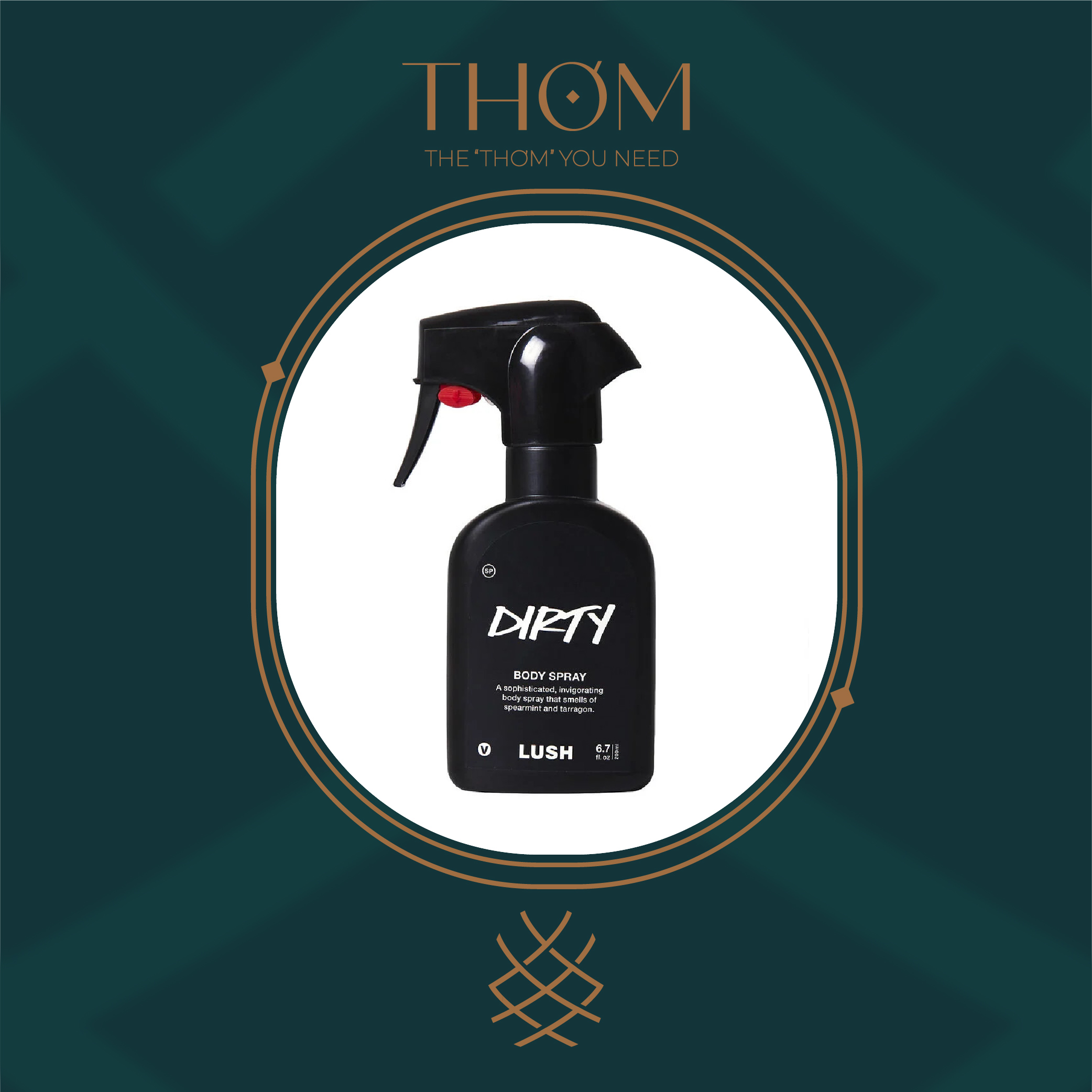 DIRTY | XỊT THƠM TOÀN THÂN LUSH BODY SPRAY 200ML