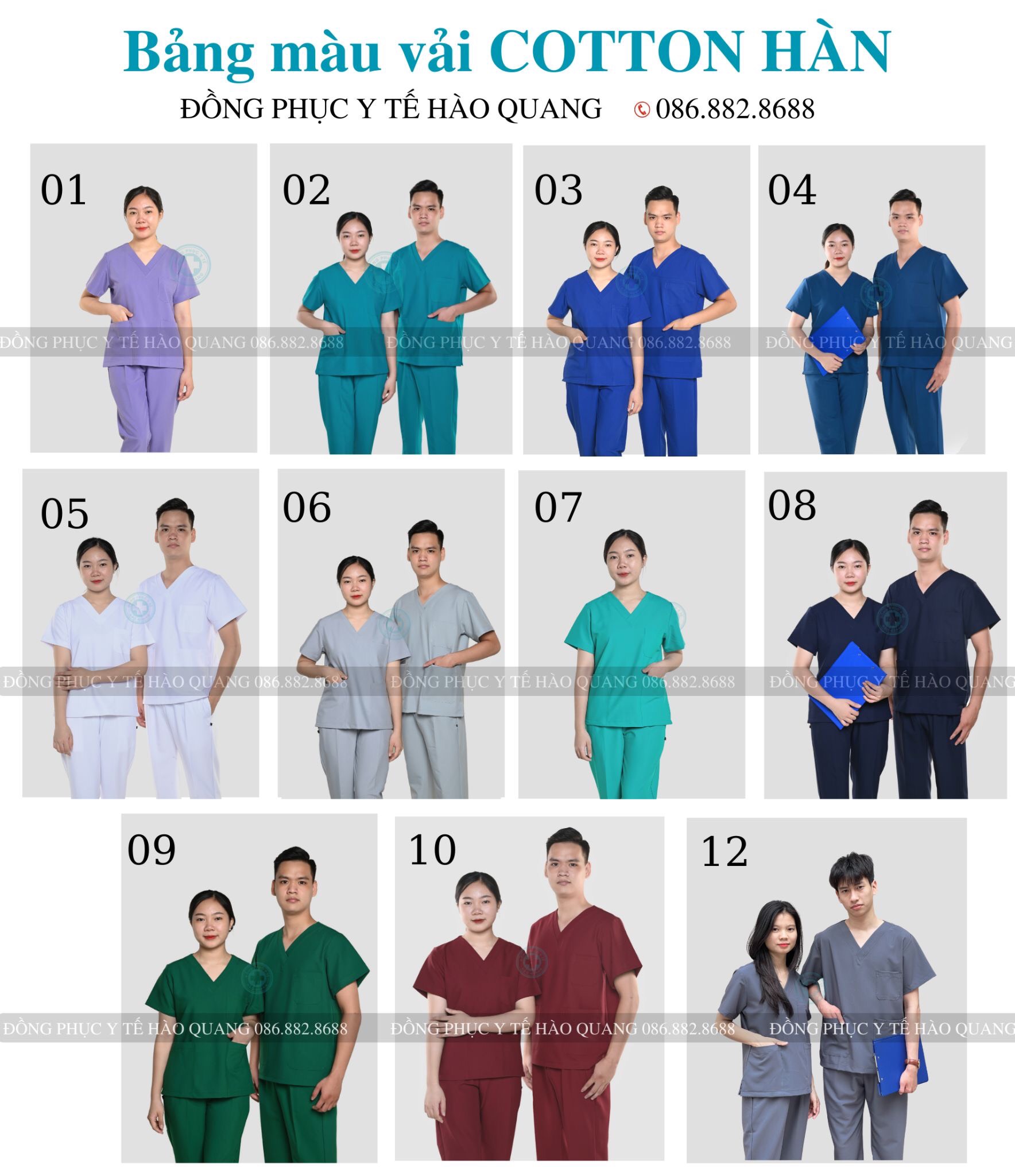 HOÀN TIỀN 15% - Bộ Scrubs Bác Sĩ quần áo phòng mổ đồng phục phẫu thuật đồng phục spa vải cao cấp