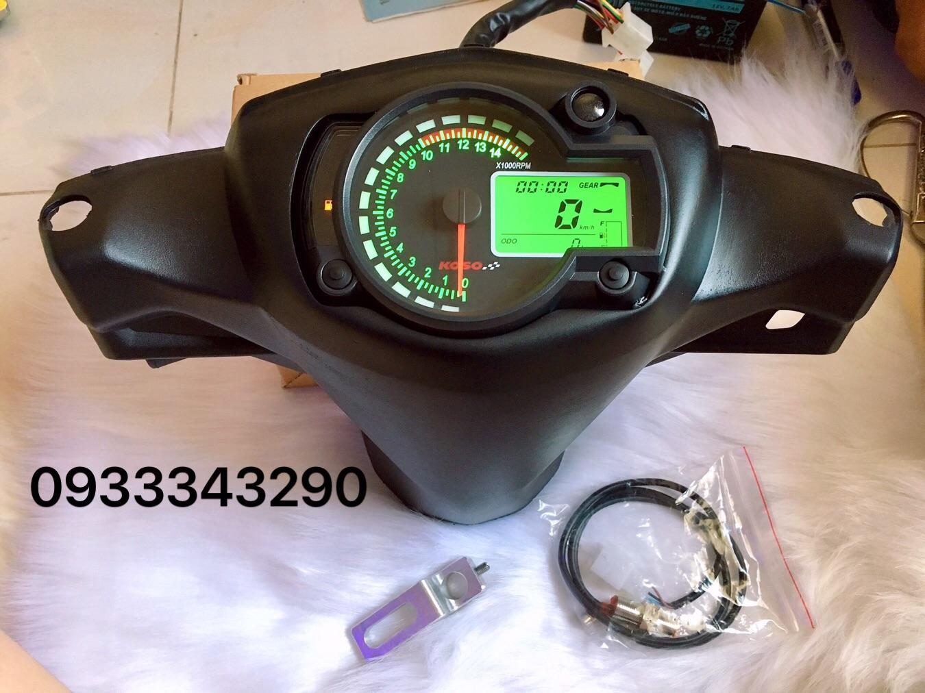 TRỌN BỘ BƠ CỔ SIRIUS CHẾ ĐỒNG HỒ KOSO RX2N