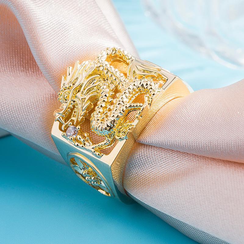 Nhẫn nam rồng vàng cực tinh xảo nnam-26