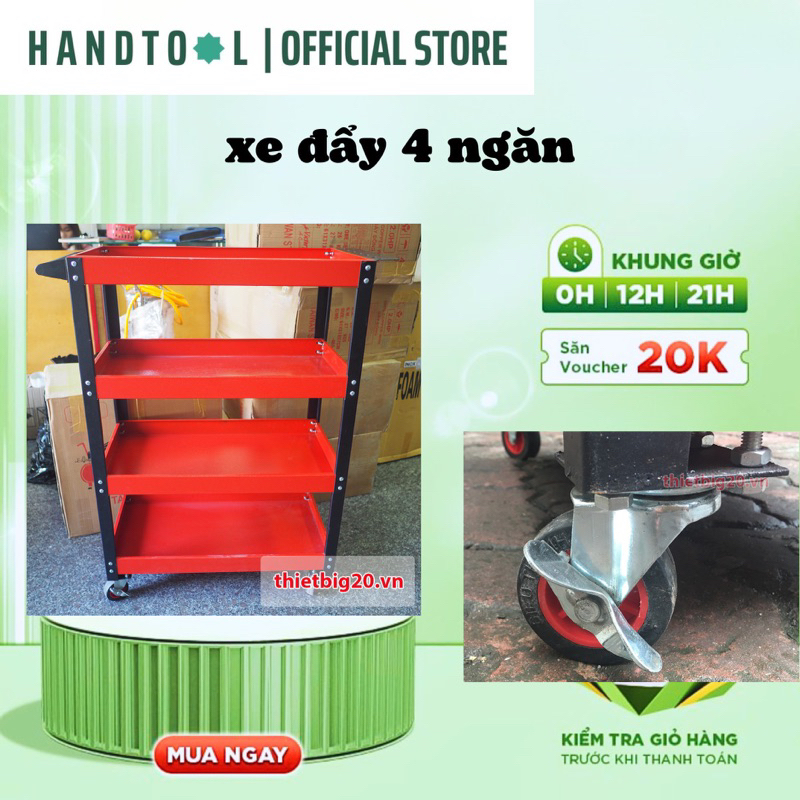 Kệ đồ 4 ngăn chuyên dụng cho thợ xe toàn quốc