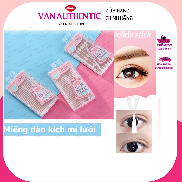 Hộp miếng dán kích mí lưới Dream Kiss Eyelid Stickers