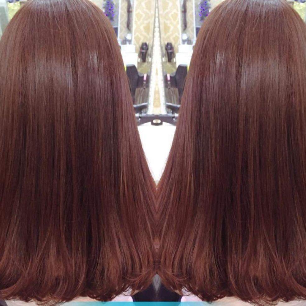 Kem nhuộm tóc màu Nâu Đồng (kèm oxi và găng tay)