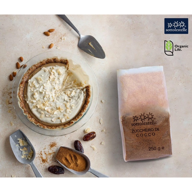 Đường dừa hữu cơ Sottolestelle 250gr