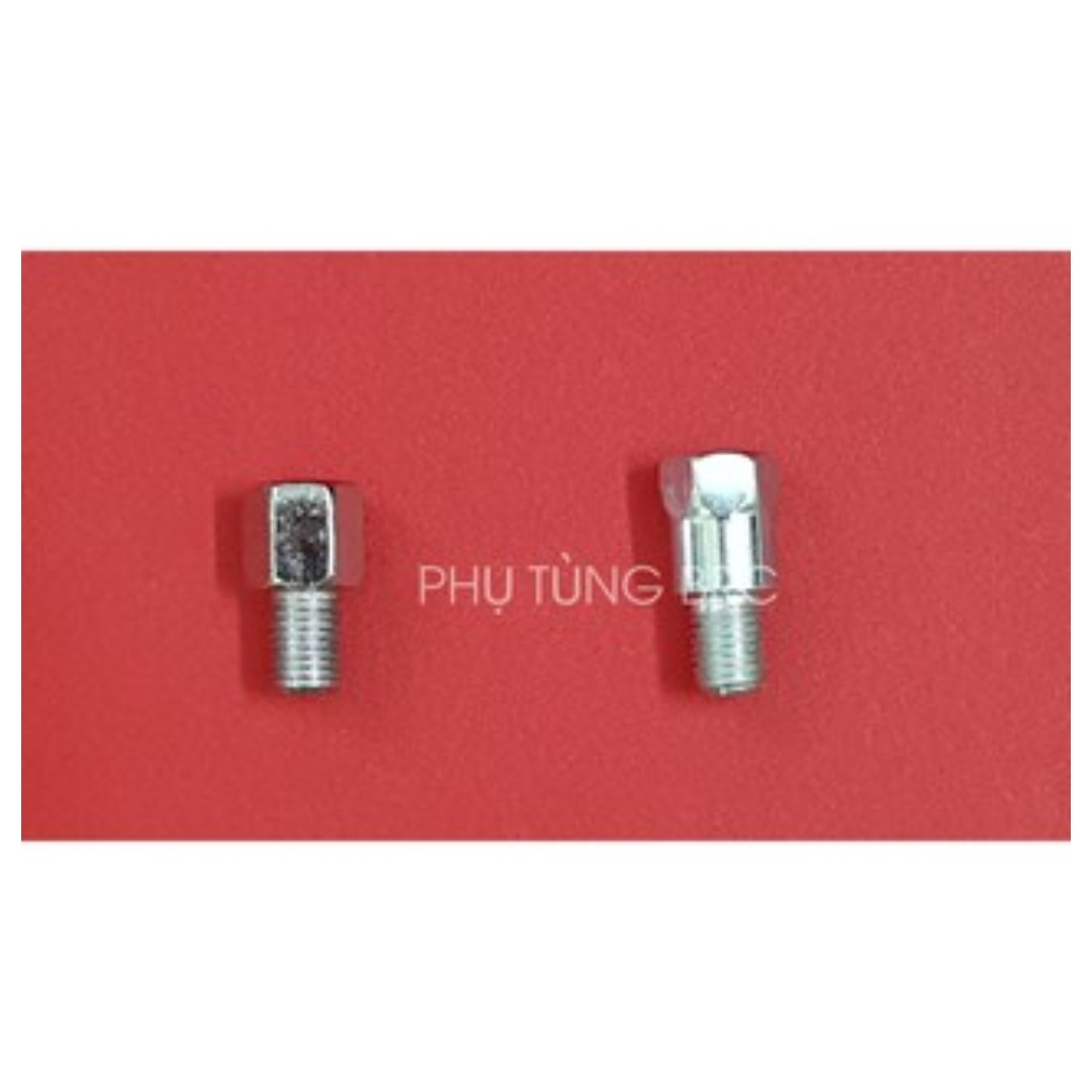 Combo bộ ốc nối chân kiếng xe máy trái, phải 10 ra 10