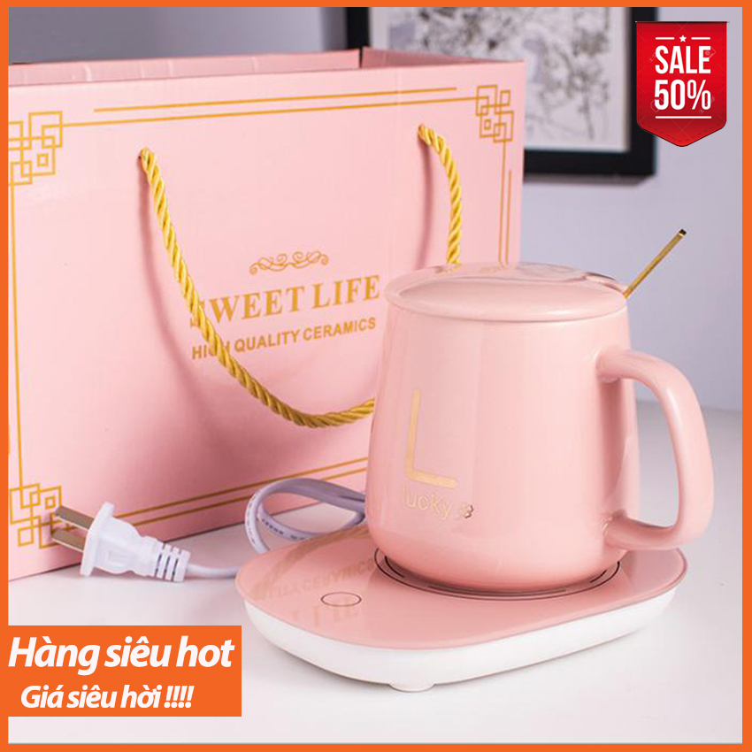 [HÀNG MỚI VỀ] Máy Hâm Nóng Đồ Uống; Đế Hâm Nóng Đồ Uống; Đế Hâm Nóng Đồ Uống Đa Năng; Hâm nóng trà, coffe, sữa,... Tặng kèm cốc và thìa. BẢO HÀNH 12 THÁNG.