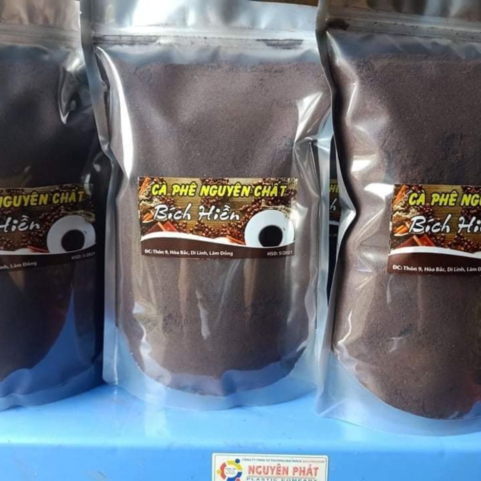 1 ký cà phê rang say nguyên chất Nhà làm